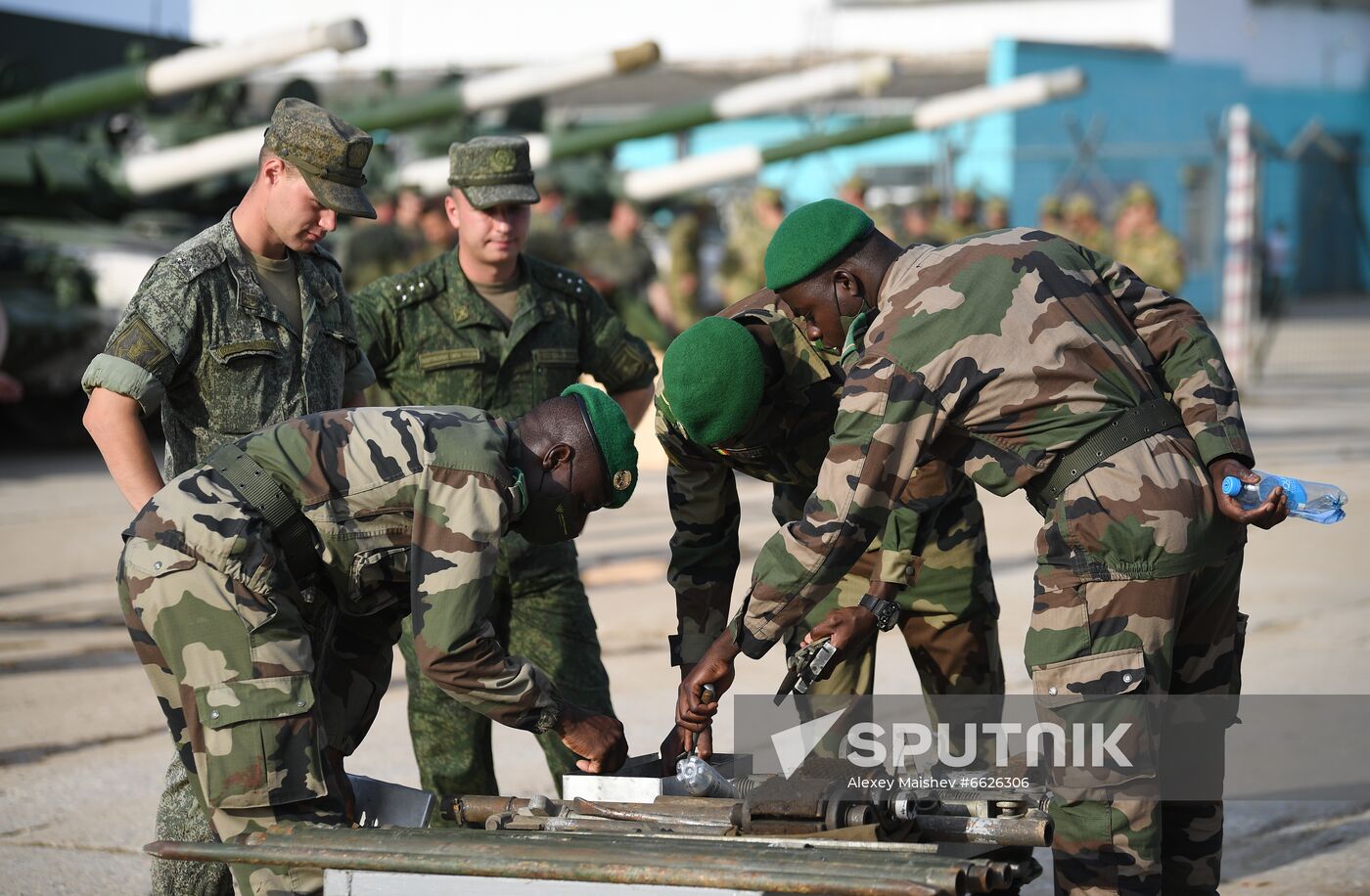 Russia Army Games Draw