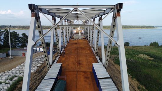 Russia Siberia Bridge Сonstruction