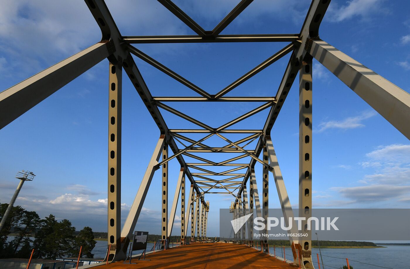 Russia Siberia Bridge Сonstruction