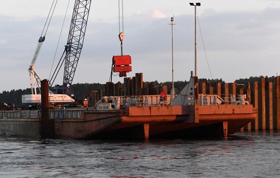 Russia Siberia Bridge Сonstruction