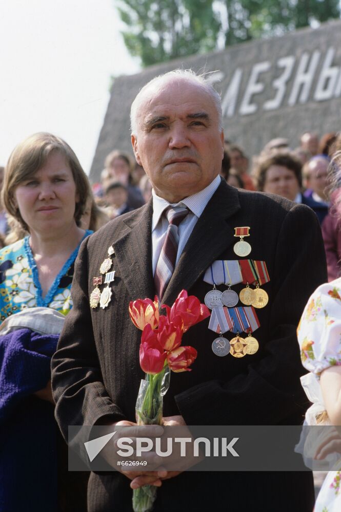 Victory Day celebrations in Volgograd