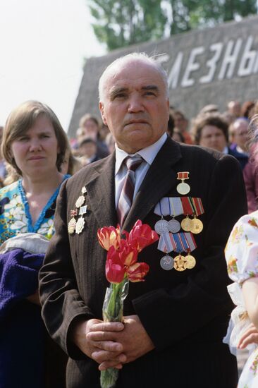 Victory Day celebrations in Volgograd