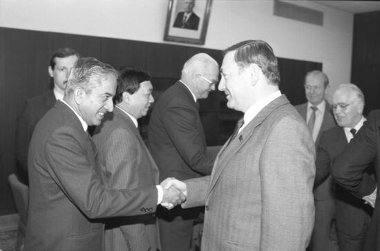 ASEAN countries' ambassadors meet with Alexander Dzasokhov
