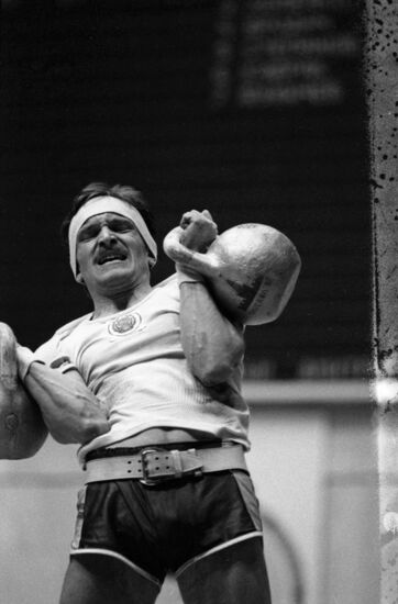 USSR Kettlebell Lifting Experimental Cup