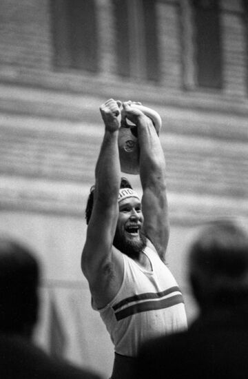 USSR Kettlebell Lifting Experimental Cup