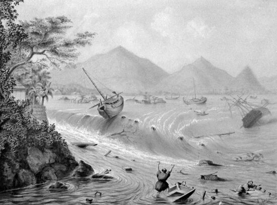 Drawing by Russian Navy Admiral Alexander Mozhaysky