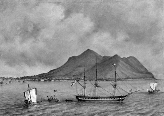 Drawing by Russian Navy Admiral Alexander Mozhaysky