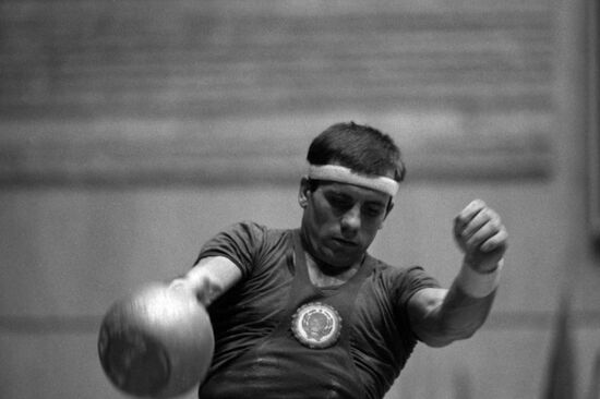 USSR Kettlebell Lifting Experimental Cup