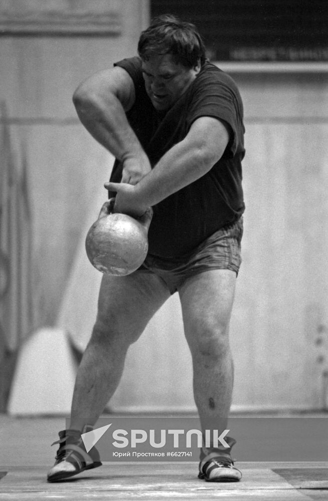 USSR Kettlebell Lifting Experimental Cup