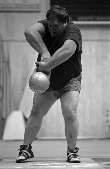 USSR Kettlebell Lifting Experimental Cup