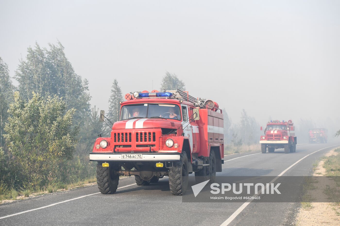 Russia Wildfires