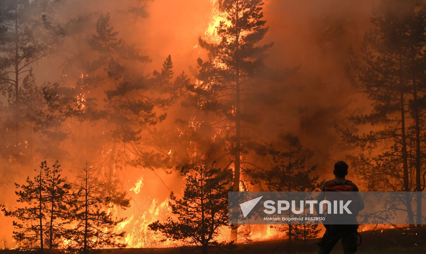 Russia Wildfires