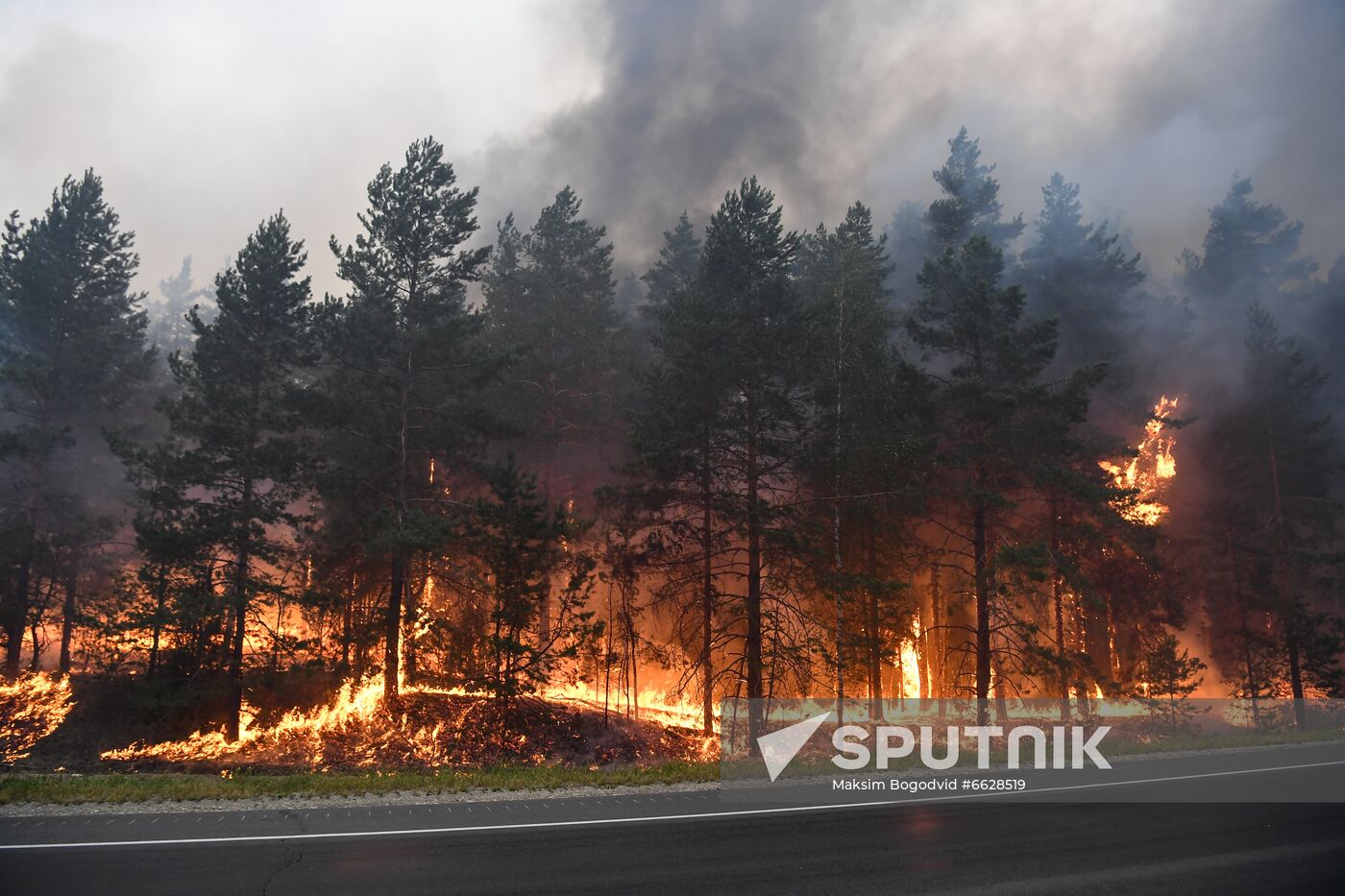 Russia Wildfires