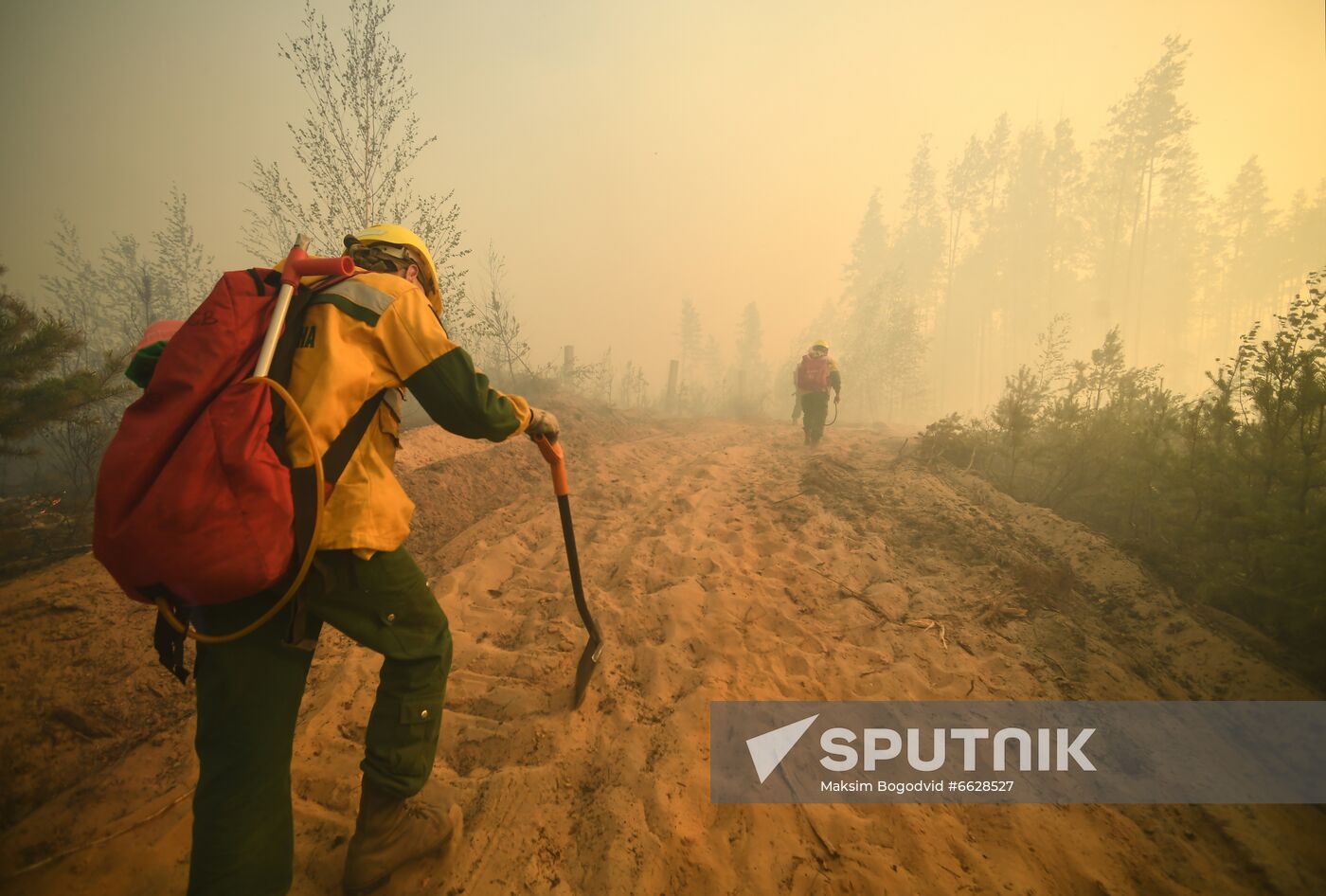 Russia Wildfires