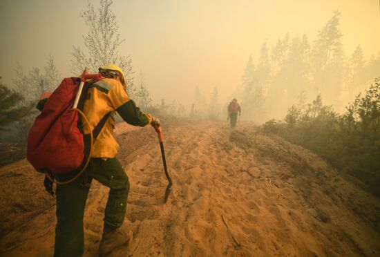 Russia Wildfires