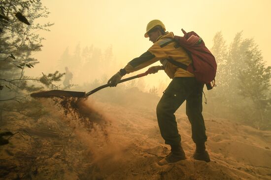 Russia Wildfires