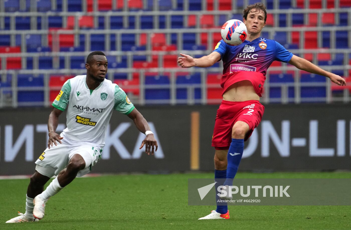 Russia Soccer Premier-League CSKA - Akhmat