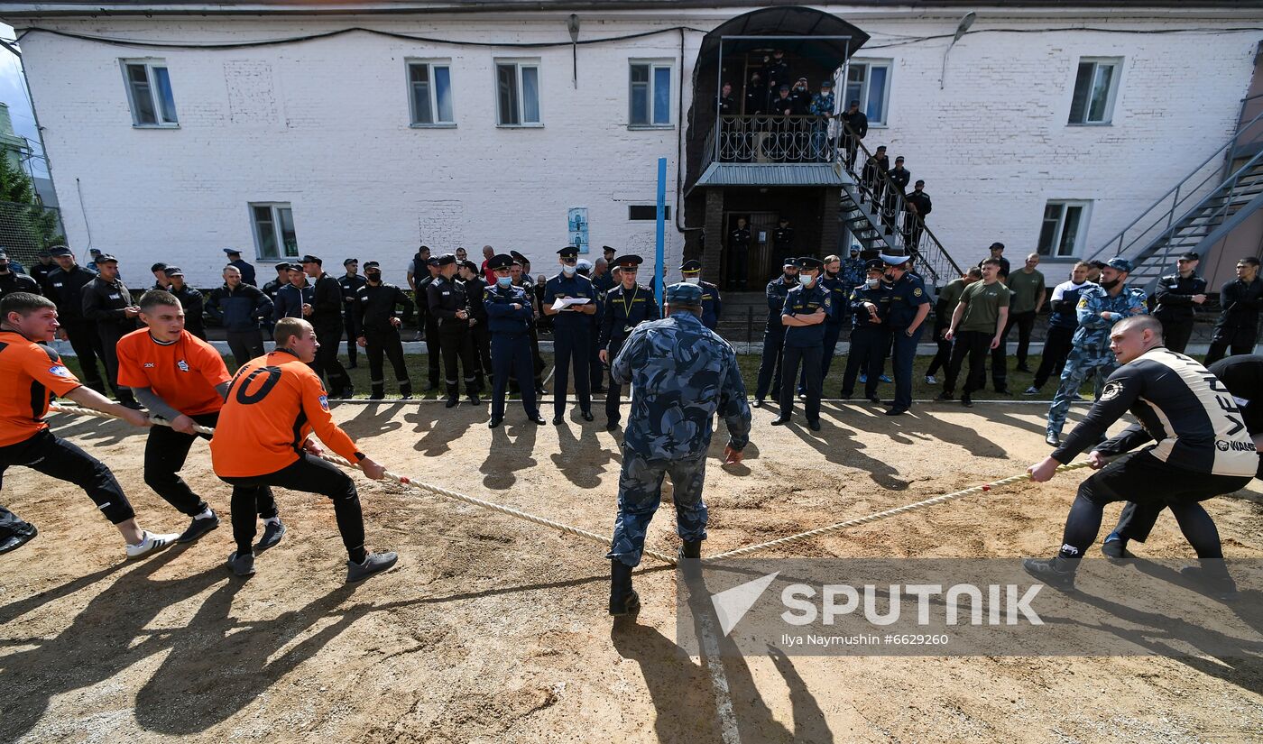 Russia Prisoners Sports Competition