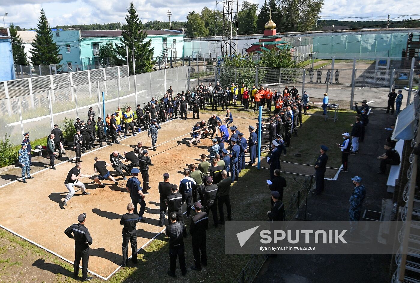 Russia Prisoners Sports Competition