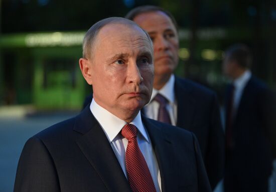 Russia Putin Nizhny Novgorod Anniversary