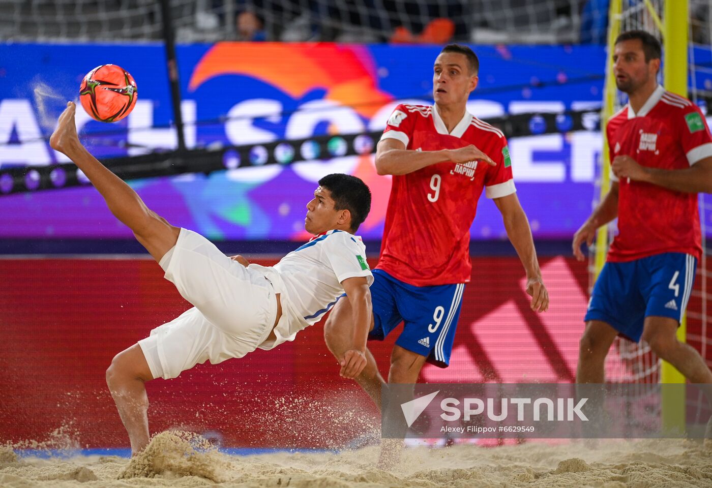 Russia Beach Soccer World Cup RFU - Paraguay