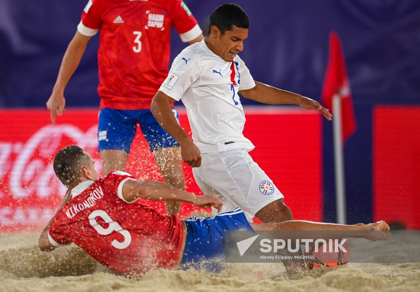 Russia Beach Soccer World Cup RFU - Paraguay