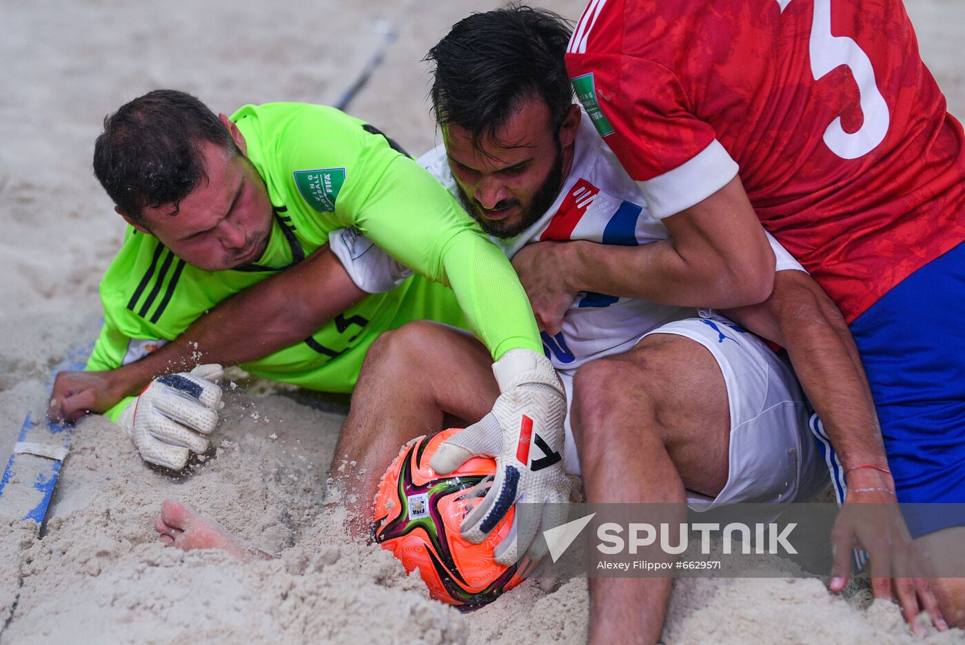 Russia Beach Soccer World Cup RFU - Paraguay