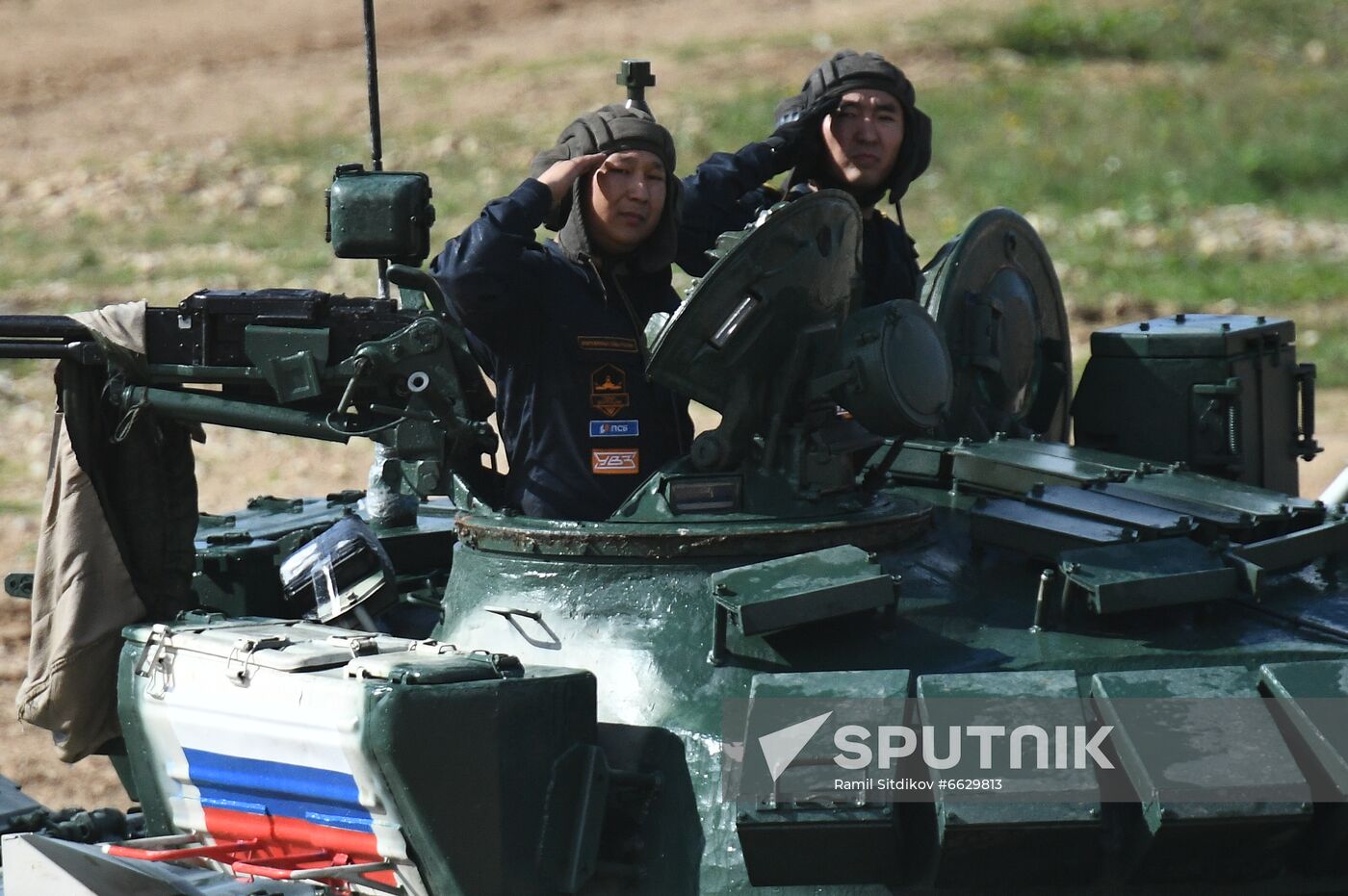 Russia Army Games Tank Biathlon