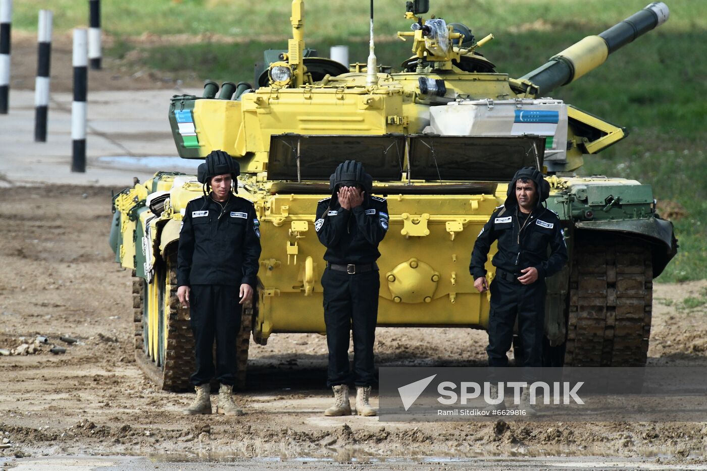 Russia Army Games Tank Biathlon