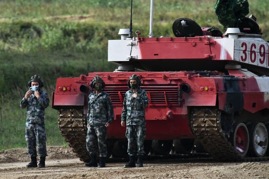 Russia Army Games Tank Biathlon