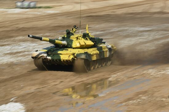 Russia Army Games Tank Biathlon