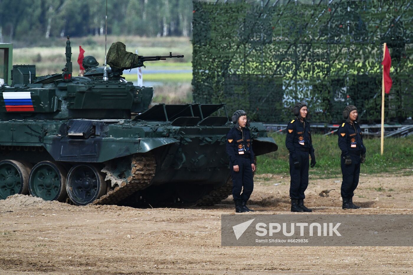 Russia Army Games Tank Biathlon