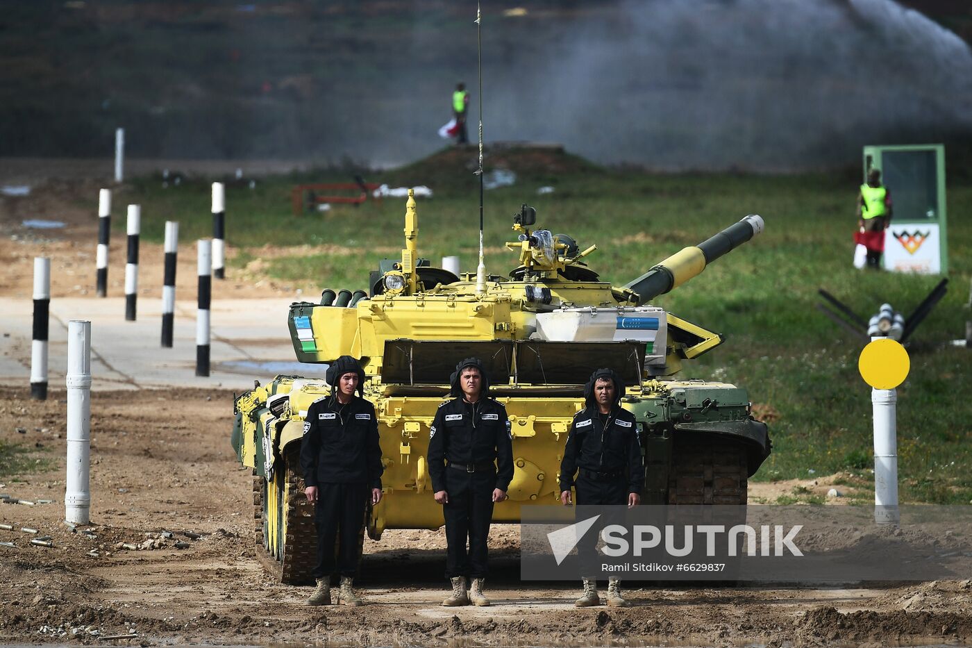 Russia Army Games Tank Biathlon