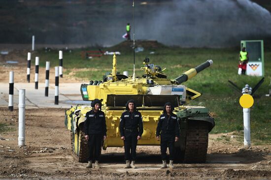 Russia Army Games Tank Biathlon