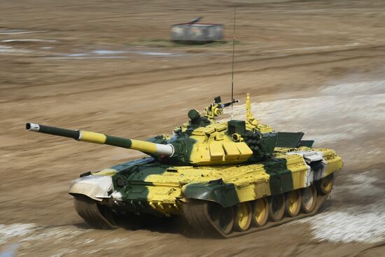 Russia Army Games Tank Biathlon