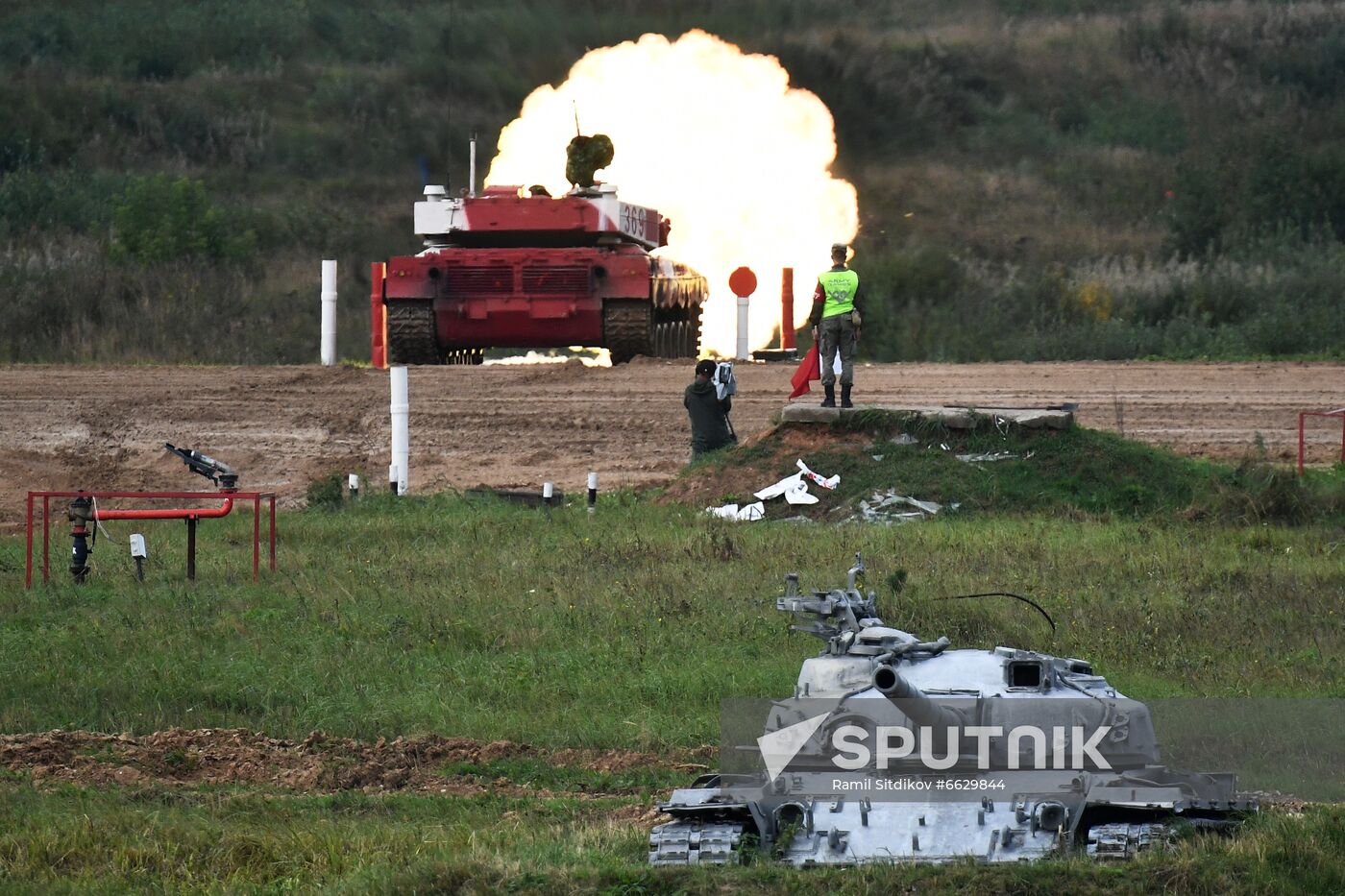 Russia Army Games Tank Biathlon