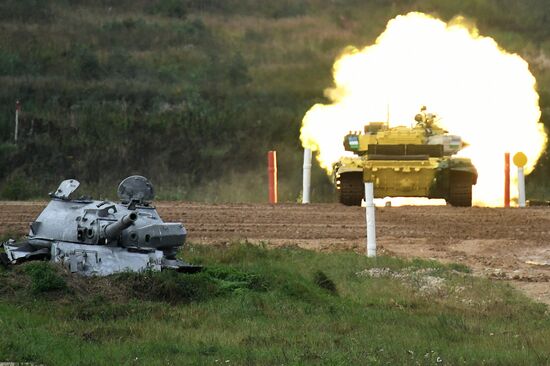 Russia Army Games Tank Biathlon