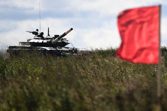 Russia Army Games Tank Biathlon