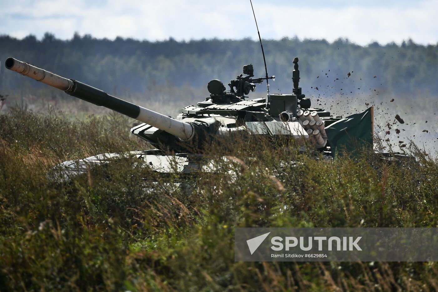 Russia Army Games Tank Biathlon