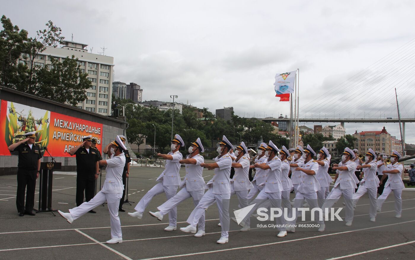 Russia Army Games Far East Opening