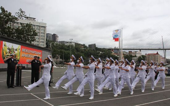 Russia Army Games Far East Opening