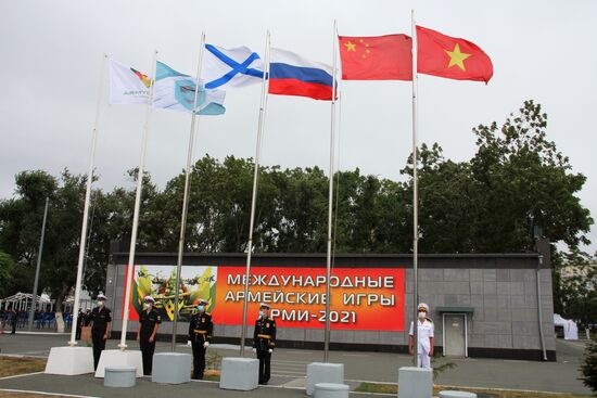 Russia Army Games Far East Opening