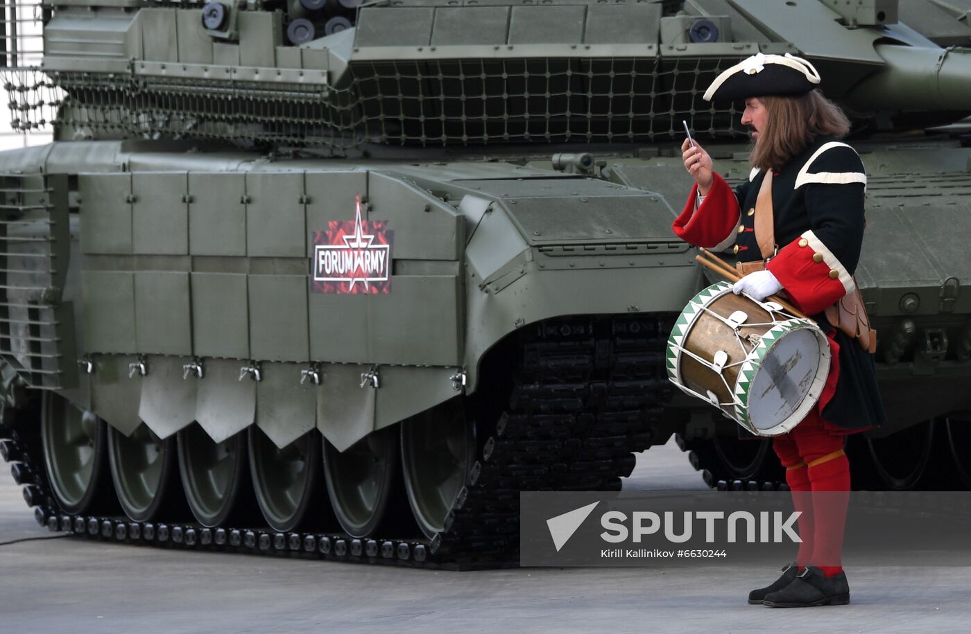 Russia Army Games Tank Biathlon