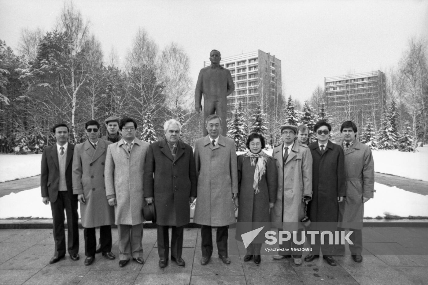 Delegation of Chinese Heilongjiang Province Foreign Relations Committee in USSR