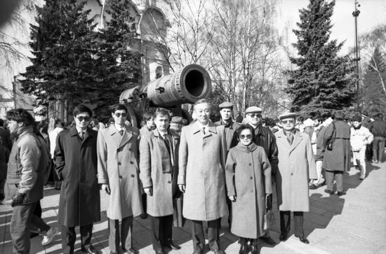 Delegation of Chinese Heilongjiang Province Foreign Relations Committee in USSR