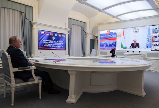 Russia Putin CSTO Council