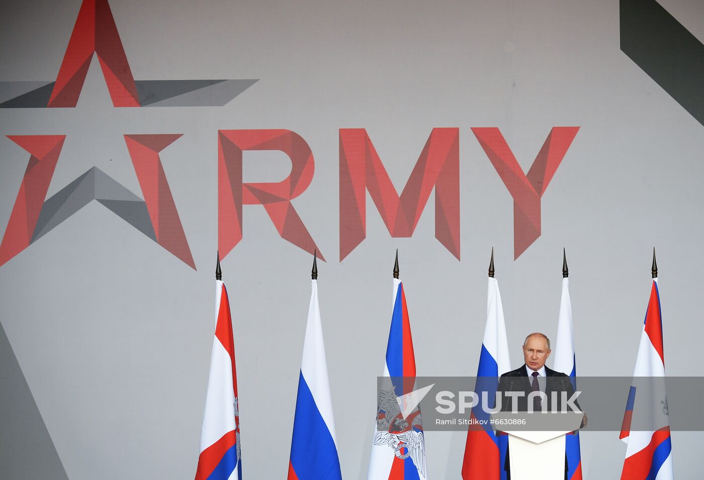 Russia Putin Army Forum Opening