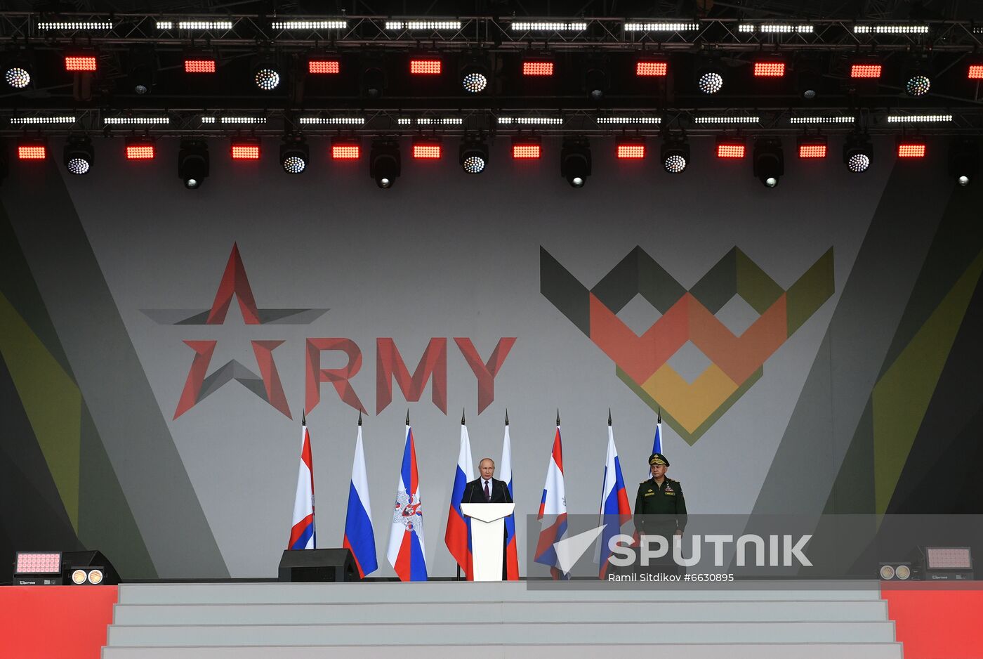 Russia Putin Army Forum Opening