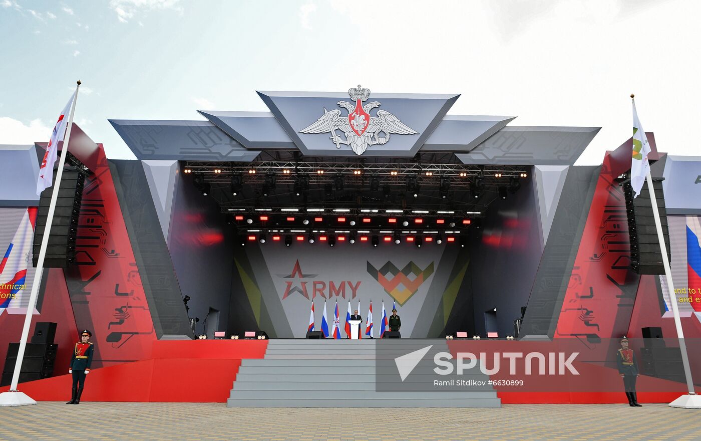 Russia Putin Army Forum Opening
