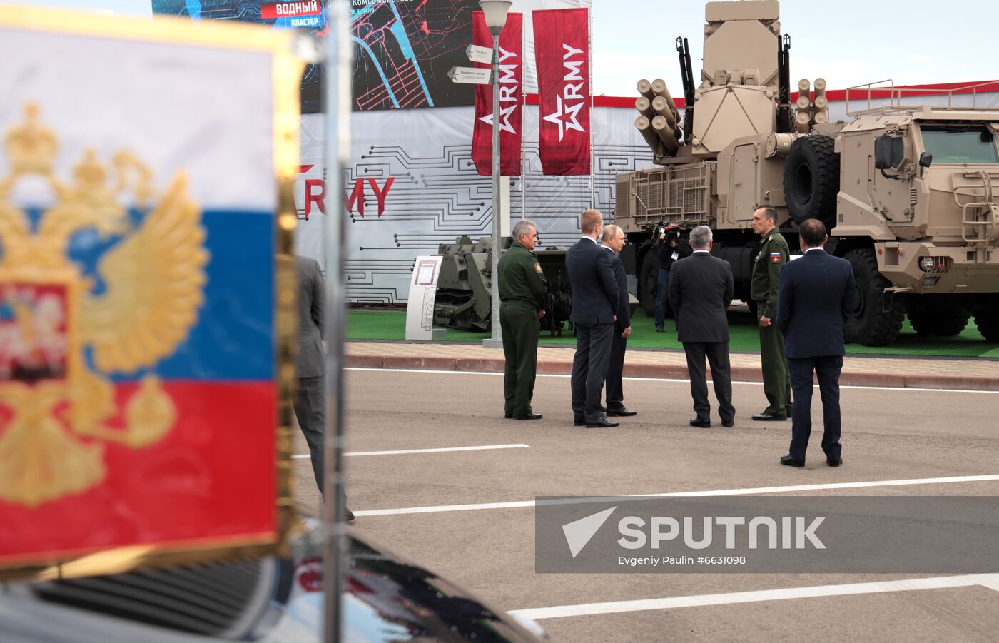 Russia Putin Army Forum Opening